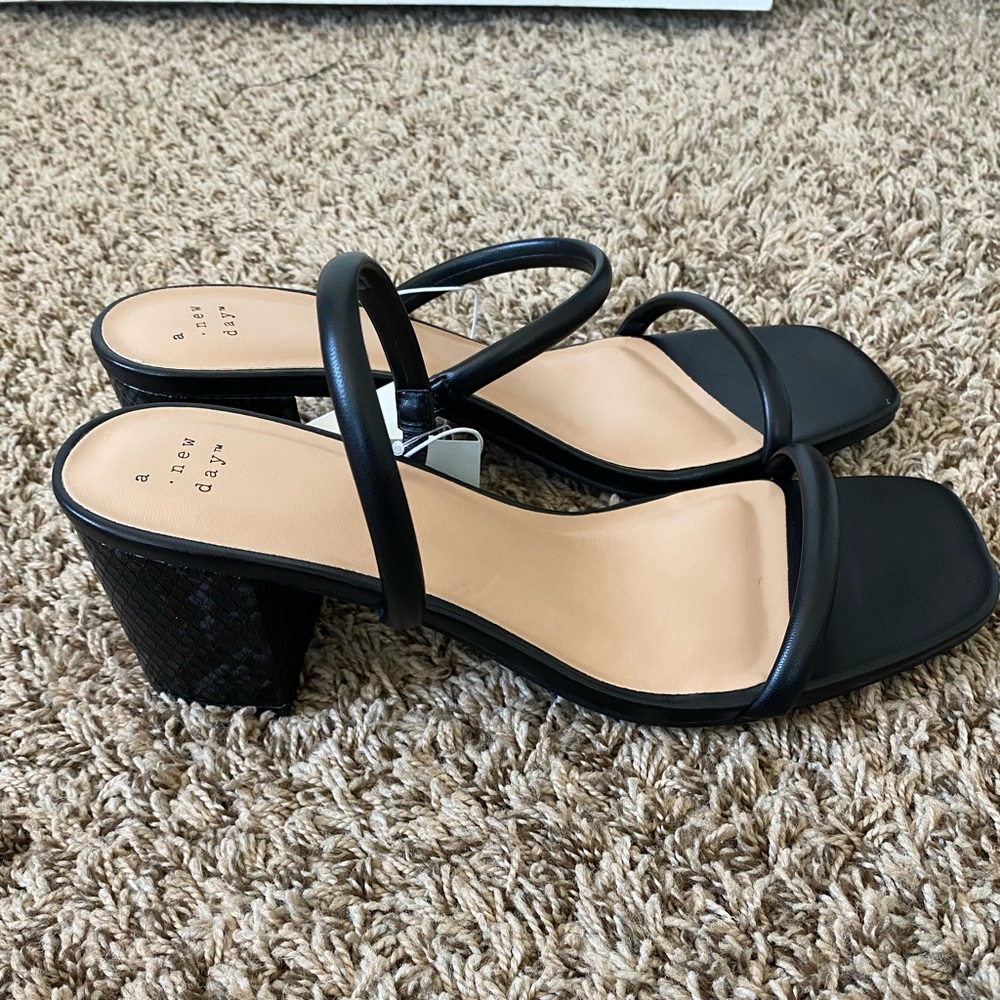 Black heels